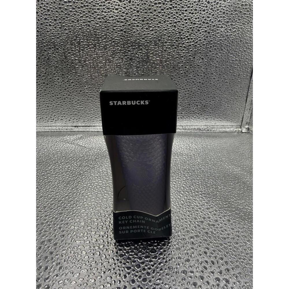 Starbucks Icy Lilac Cold Cup Ornament Keychain 2021 Studded‎ Tumbler New In Box